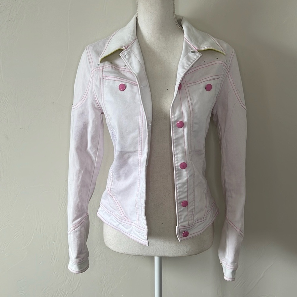 Y2K Nike Bedazzled Denim Jacket - Picture 9 of 12